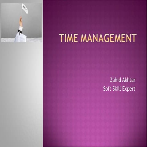 Effective time management
