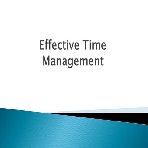 Effective Time Management.pdf