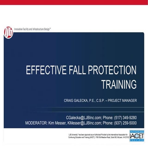 Effective Fall Protection Training