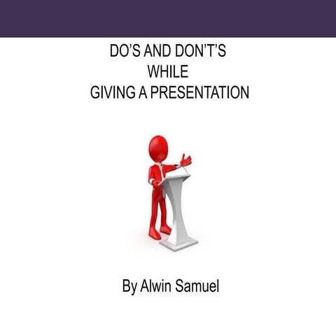 The 6 P's of Giving a Good Presentation | PDF