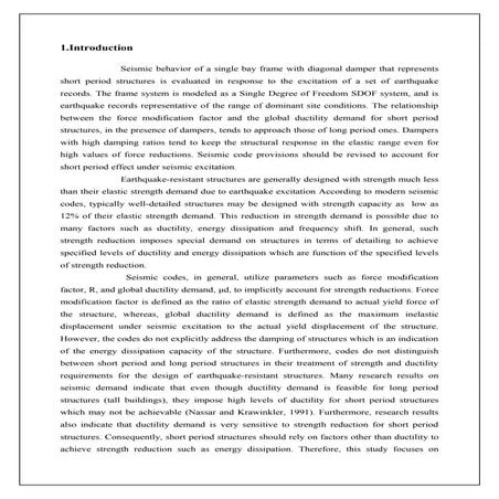 Effect of damper on sesmic demand ond diffrent  soil with help of staad