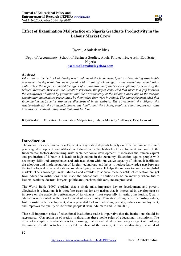 Effect Of Examination Malpractice On Nigeria Graduate Productivity In Library Essay In English also Custom Research Papers For Sale Apa Bibliography Online
