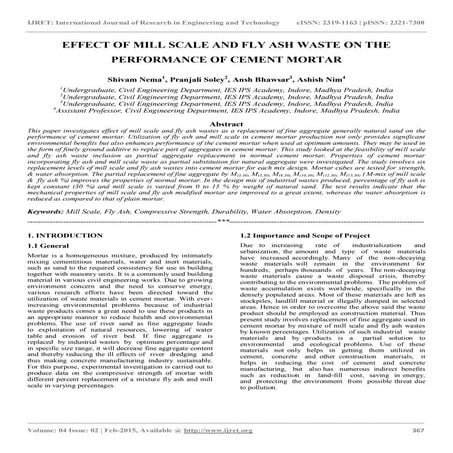 IRJET- Using of Ferro-Chrome Slag as a Coarse Aggregate and Stone Dust ...