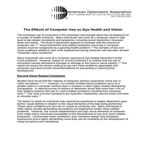 Effects of-computer-use