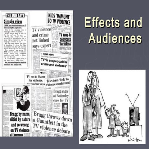 Effects and audiences lesson 2