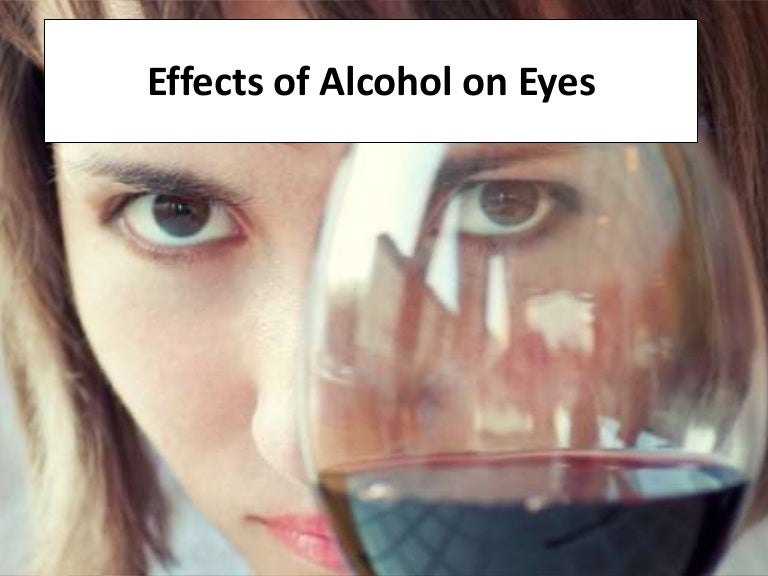 Effects of Alcohol on Eyes