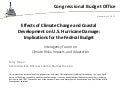 Effects of Climate Change and Coastal Development on U.S. Hurricane Damage: Implications for the Federal Budget