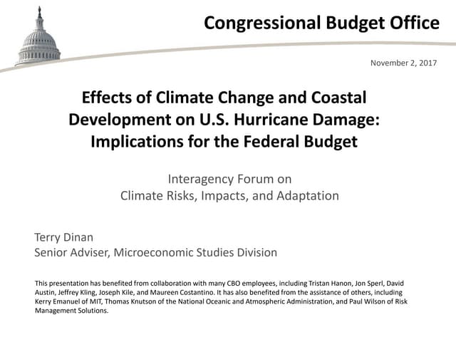 Effects of Climate Change and Coast...