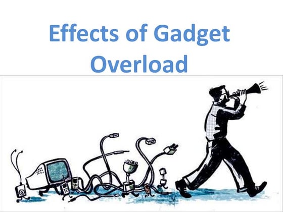 Moral Effect Of Gadgets