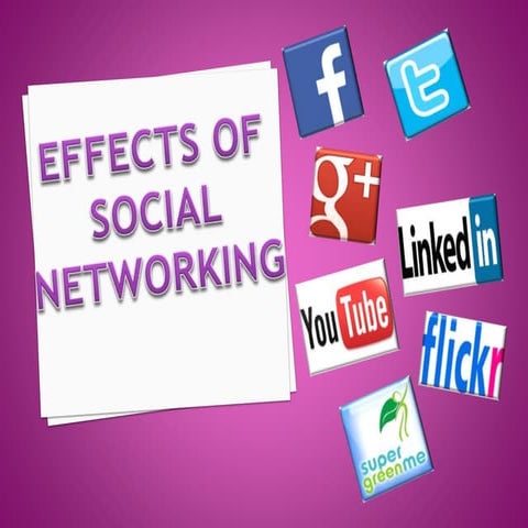 Effects of social networking