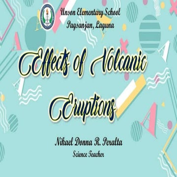 EFFECTS OF VOLCANIC ERUPTION.ppsx