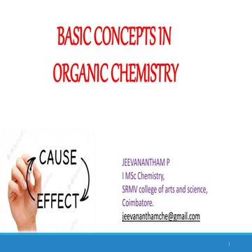 Basic effects in Organic chemistry