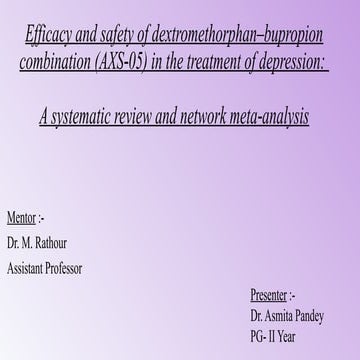 Bupropion | PPTX