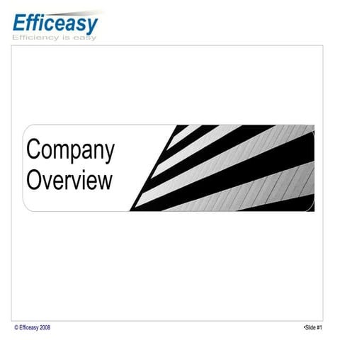 Efficeasy Company Presentation