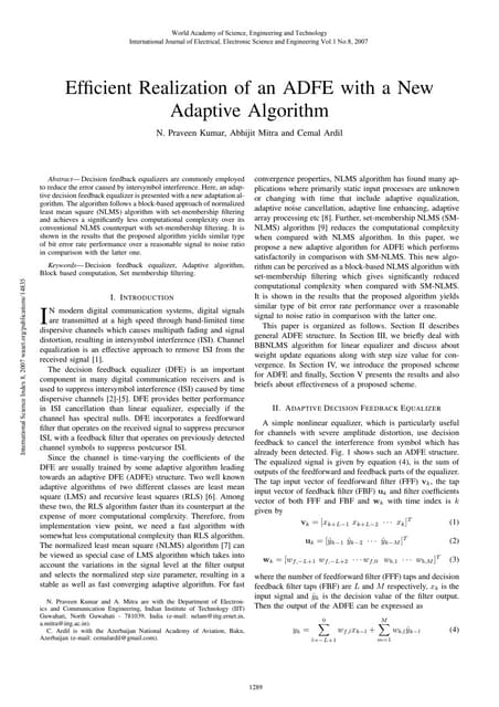 Efficient realization-of-an-adfe-with-a-new-adaptive-algorithm
