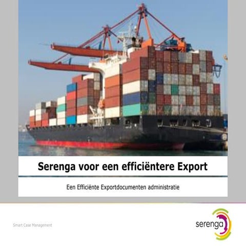 Een Efficiente exportdocumenten administratie