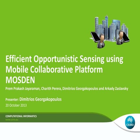 COLLABORATECOM-2013, Austin, Texas, United States, 20 October 2013 