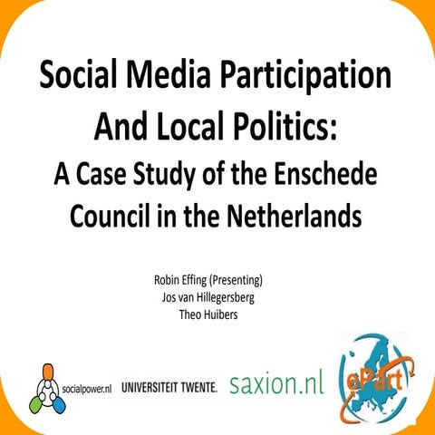 Research on Social media and its importance in political campaign | PDF