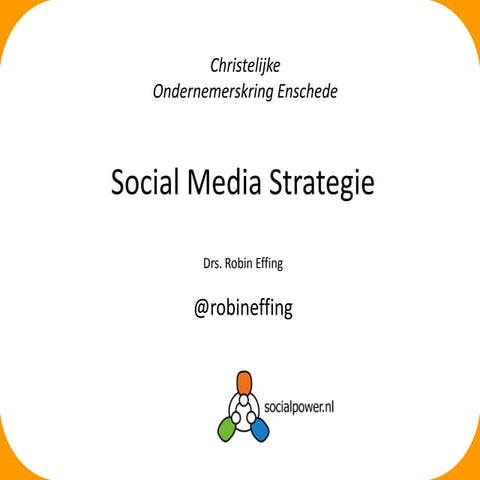 Wie Zijn Wij Dan - Robin Effing | PPT