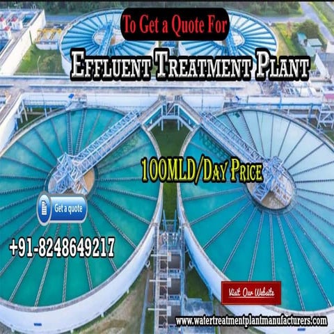 Effluent Treatment Plant,ETP Plant Manufacturers,Industrial ETP Plant ...