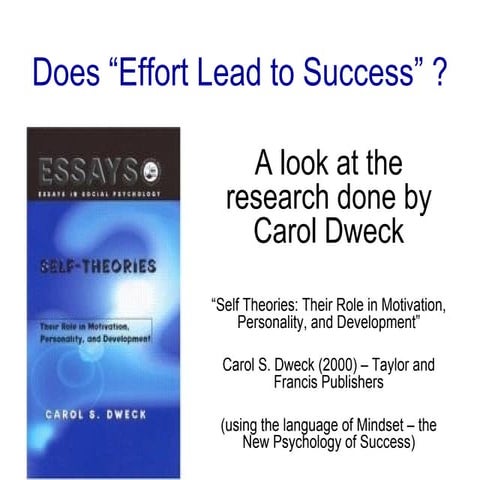 Effort Does Lead To Success (2)