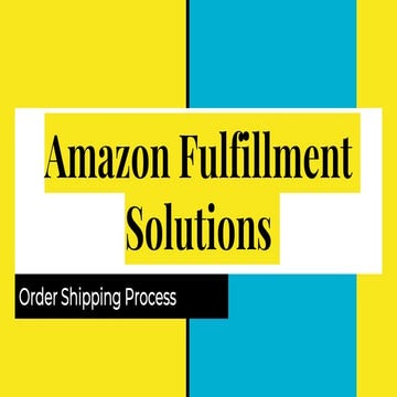 Effortless Excellence Maximizing Amazon Fulfillment Solutions