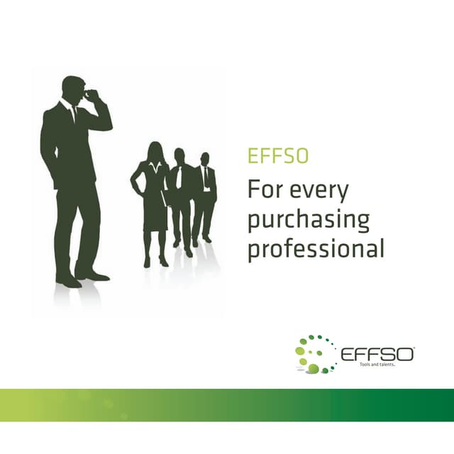 Effso - For every purchasing professional