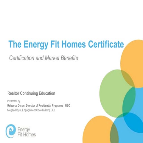 Energy Fit Homes - Realtor Benefits
