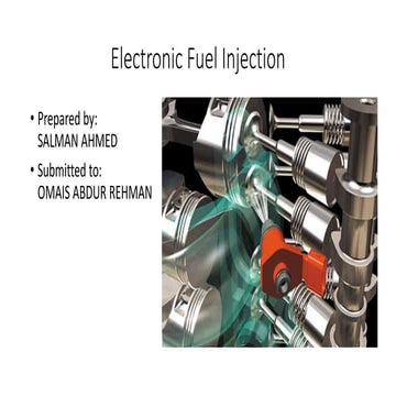 Electronic fuel injection vs carburettors