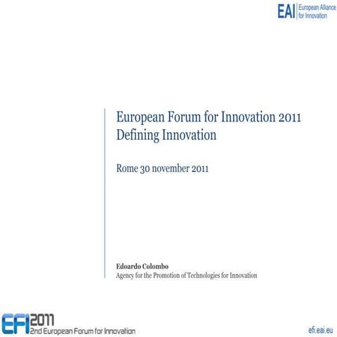 EFI2011  Edoardo  Colombo