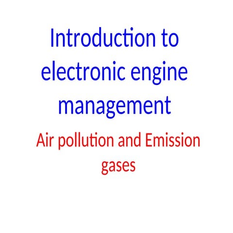Electronic fuel injection of vehicle part 1.PPT