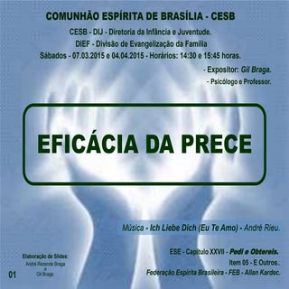 Eficácia da prece 