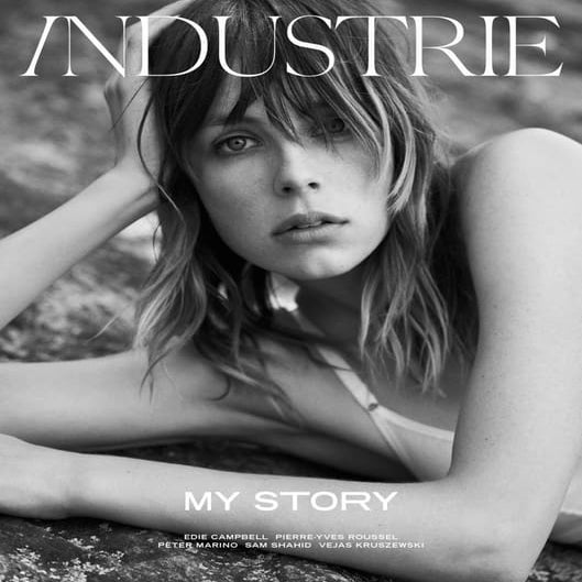 Elisa Ferri Covers Industrie Magazine