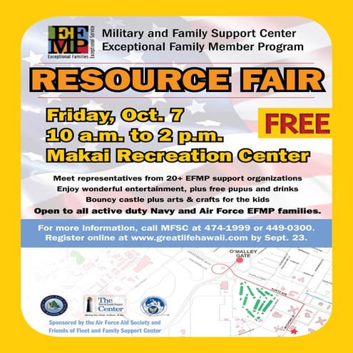 EFMP Resource Fair - Oct. 2011
