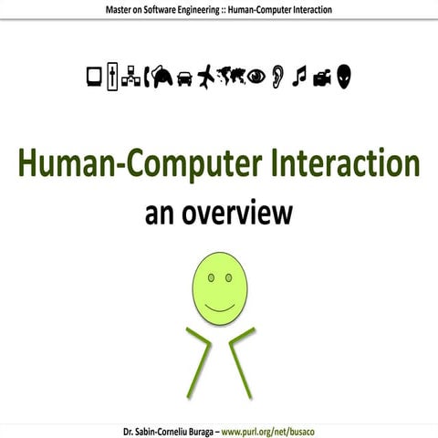 HCI 2014 (1 of 10): Overview