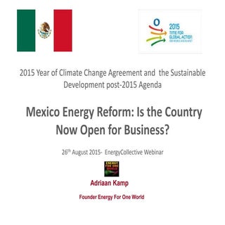 Presentation and Webinar Energy Col...