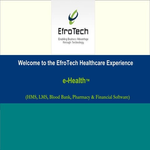 EfroHMS - Hospital Information Management System