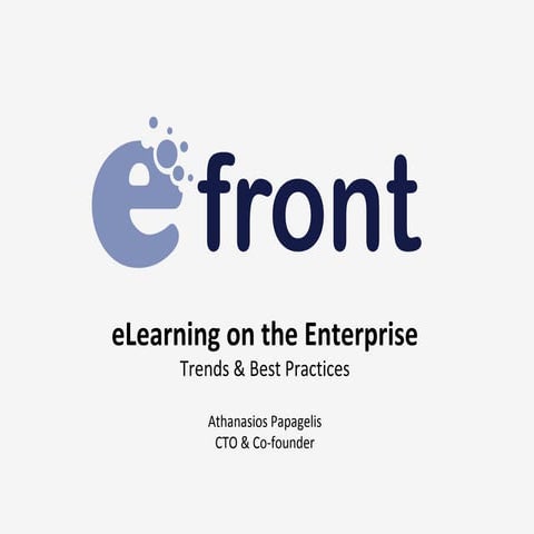 eFront - eLearning on the enterprise