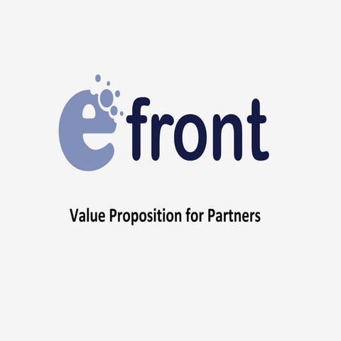 eFront - partner value proposition