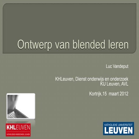 Efro  studiedag blended leren