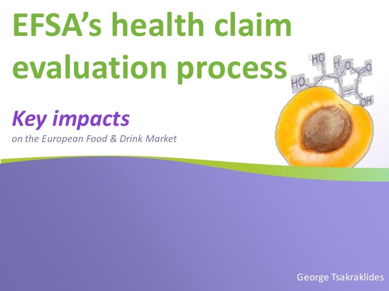 Impacts of EFSA Food Health Claims Evaluation Tsakraklides