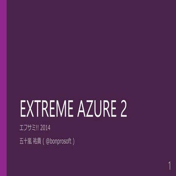 EXTREME AZURE 2
