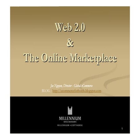 Web 2.0 and the Online Marketplace