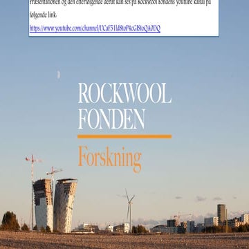 Folkemøde 18. juni 2016 - Efterværn for anbragte unge: Hvad ved vi overhovedet? 