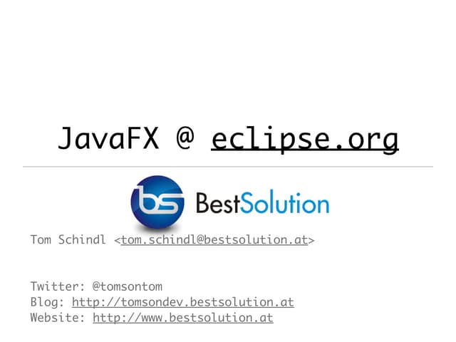 E(fx)clipse   eclipse con