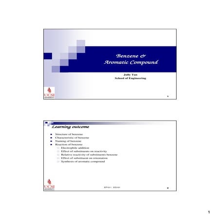 Benzene & Aromatic Compound
