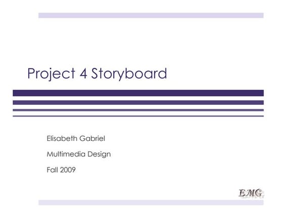 Project 4 Storyboard