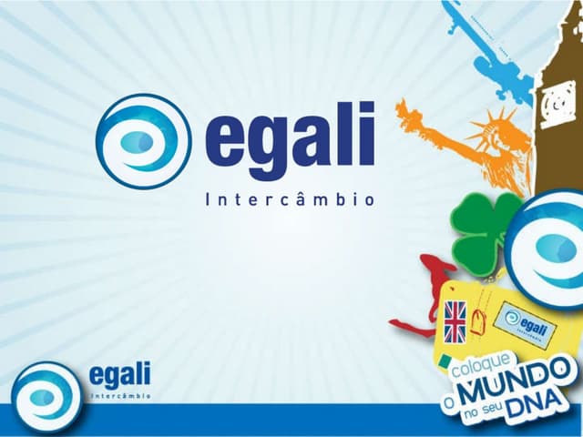Egali IntercâMbio   Slides