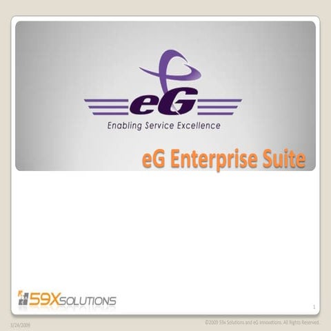 eG Enterprise Suite
