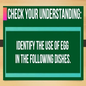 egg foam formation that will use in making icing ang more